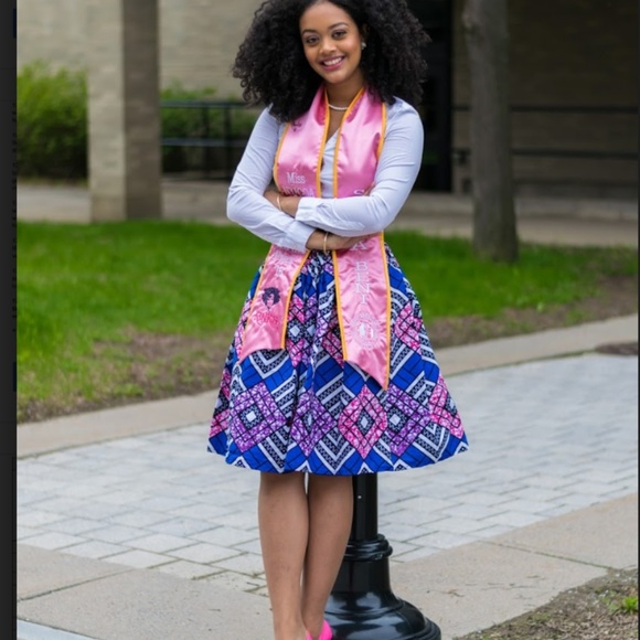 Grass Fields Demi Midi Skirt - Picture 2 of 3